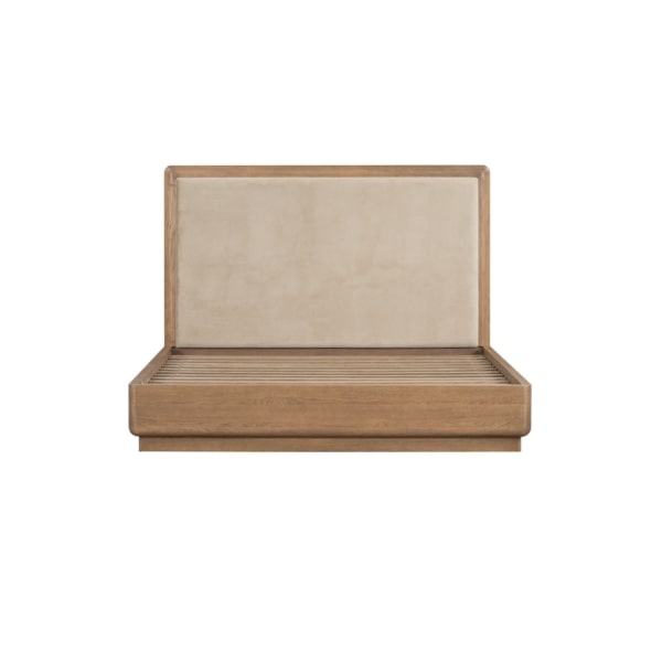 Belmont King Bed in Golden Latte - AT40340K-GDL/WMO - GreatFurnitureDeal