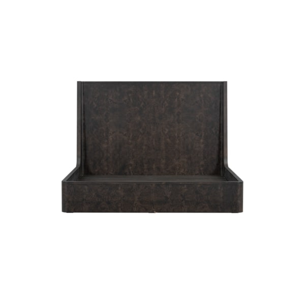 Marshall Queen Bed in Chocolate Burl - AT40350Q-CTB - GreatFurnitureDeal
