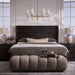Marshall Queen Bed in Chocolate Burl - AT40350Q-CTB - GreatFurnitureDeal
