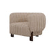 Bristol Occasional Chair in Boho Fringe - AT9067-BHF/DKC - GreatFurnitureDeal
