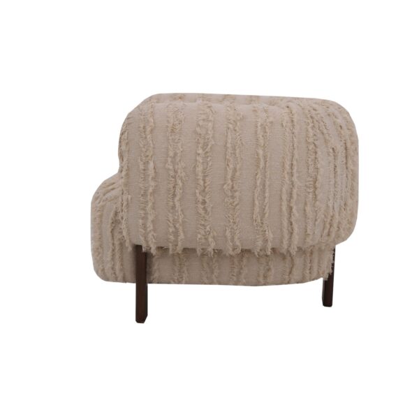 Bristol Occasional Chair in Boho Fringe - AT9067-BHF/DKC - GreatFurnitureDeal