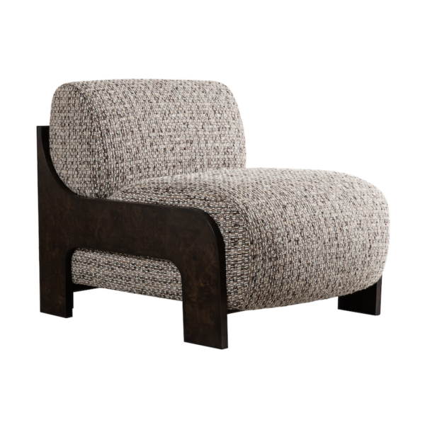 Coco Occasional Swivel Chair in Twilight Tweed - AT9072-TGT/CTB - GreatFurnitureDeal