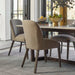Reston Dining Chair in Woven Bisque and Distressed Beechwood - AT910-WNB - GreatFurnitureDeal
