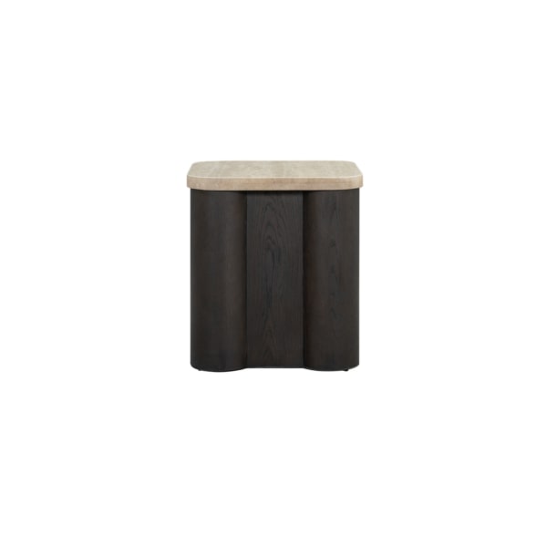 Brooks End Table in Medium Cinder - AT9246-MCR - GreatFurnitureDeal