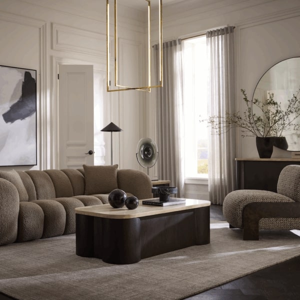 Brooks Coffee Table in Medium Cinder - AT9346-WMT/MCR - GreatFurnitureDeal