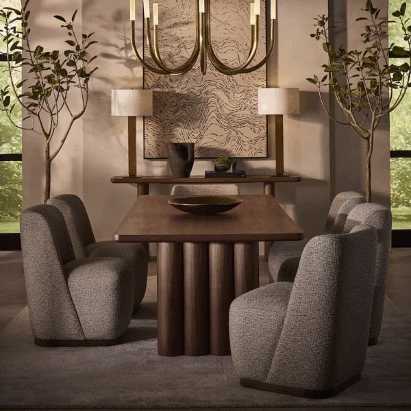 Theodore Console Table in Perfect Walnut - AT9401-PTW - GreatFurnitureDeal