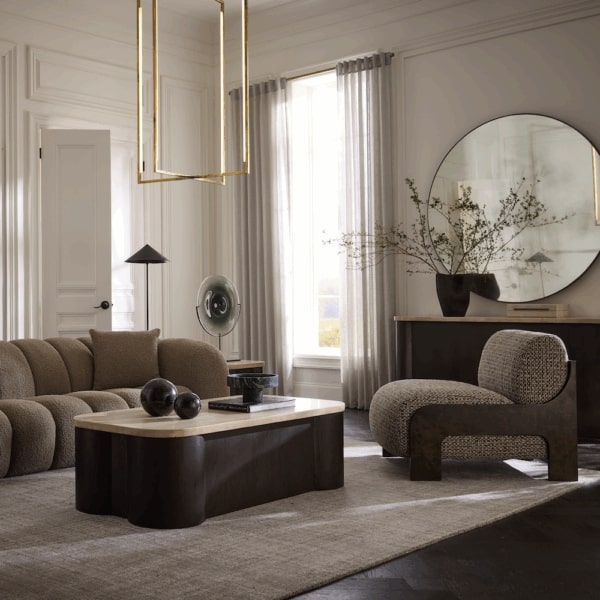 Brooks Console Table in Perfect Walnut - AT9446-MCR - GreatFurnitureDeal