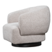 Nyles Occasional Swivel Chair in Subtle Chalk - AT9610-SCH/DKC - GreatFurnitureDeal