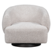 Nyles Occasional Swivel Chair in Subtle Chalk - AT9610-SCH/DKC - GreatFurnitureDeal