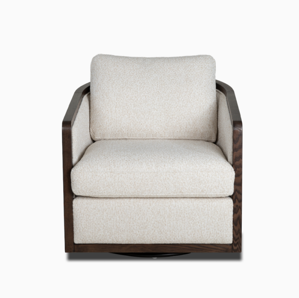 Havana Occasional Swivel Chair in Flanders Flax - AT9618-FLF/CTB - GreatFurnitureDeal