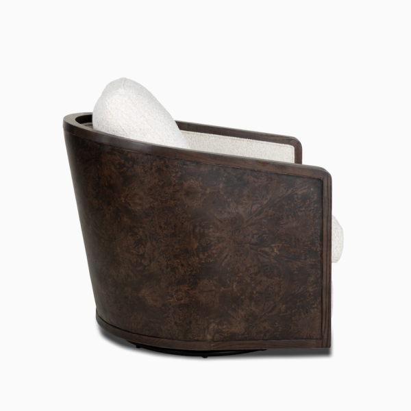 Havana Occasional Swivel Chair in Flanders Flax - AT9618-FLF/CTB - GreatFurnitureDeal