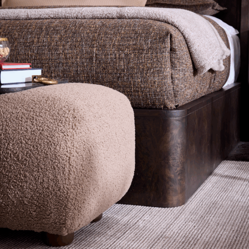 Sofia Bench in Mocha Moreno - AT9817-MCM - GreatFurnitureDeal