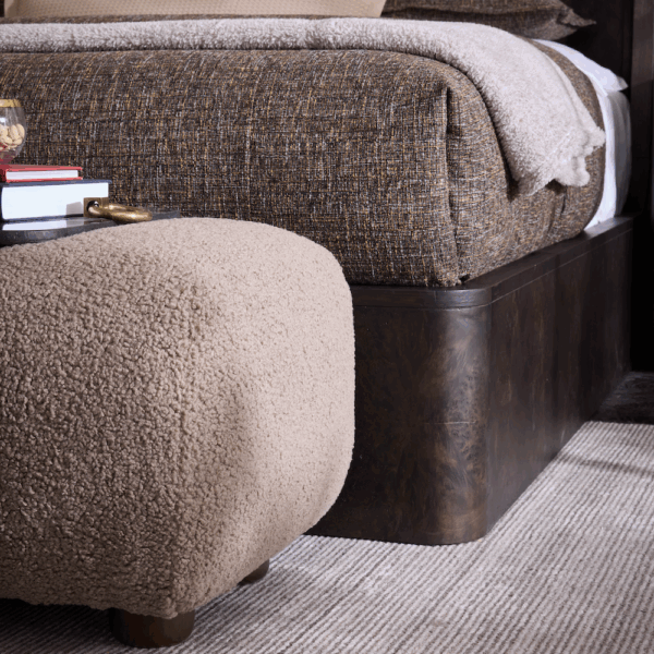 Sofia Bench in Mocha Moreno - AT9817-MCM - GreatFurnitureDeal