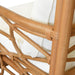 Worlds Away - Auburn Rattan Club Chair with Ivory Linen Cushion - AUBURN - GreatFurnitureDeal