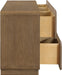 Meridian Furniture - Adagio Brown Solid Wood And Oak Veneer Dresser - AdagioBrown-D - GreatFurnitureDeal