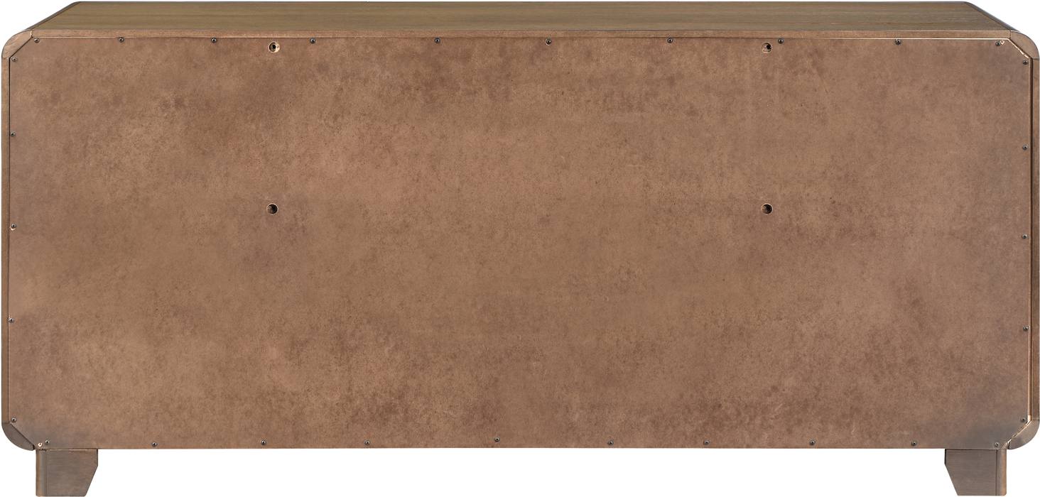 Meridian Furniture - Adagio Brown Solid Wood And Oak Veneer Dresser - AdagioBrown-D - GreatFurnitureDeal