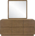 Meridian Furniture - Adagio Brown Solid Wood And Oak Veneer Dresser - AdagioBrown-D - GreatFurnitureDeal