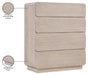 Meridian Furniture - Adagio Natural Solid Wood And Oak Veneer Chest - AdagioNatural-CH - GreatFurnitureDeal