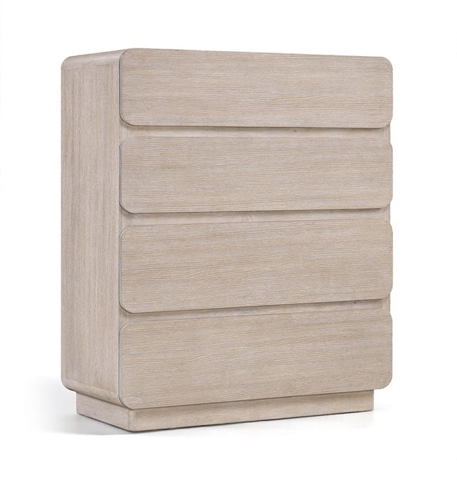 Meridian Furniture - Adagio Natural Solid Wood And Oak Veneer Chest - AdagioNatural-CH - GreatFurnitureDeal