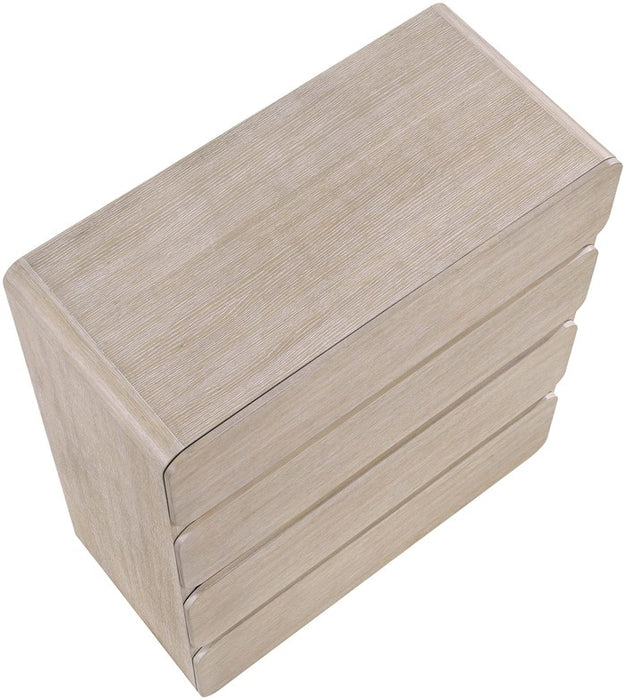 Meridian Furniture - Adagio Natural Solid Wood And Oak Veneer Chest - AdagioNatural-CH - GreatFurnitureDeal