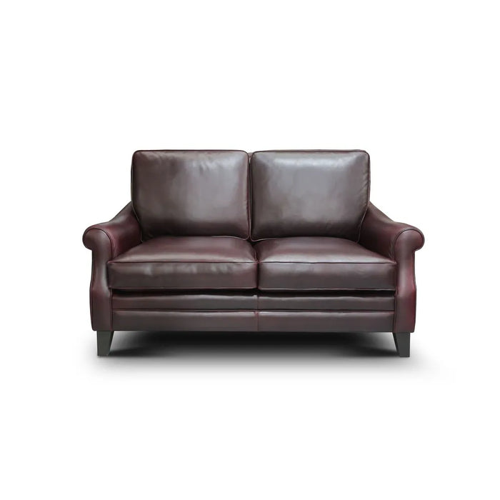 GFD Leather - Adriana Top Grain Leather Traditional Loveseat - GTRX17-20 - GreatFurnitureDeal