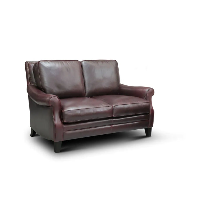 GFD Leather - Adriana Top Grain Leather Traditional Loveseat - GTRX17-20