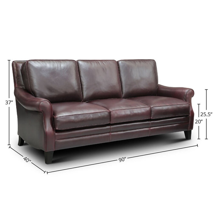 GFD Leather - Adriana Top Grain Leather Sofa - GTRX17-30 - GreatFurnitureDeal