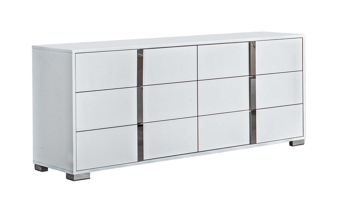 J&M Furniture - Alice Gloss White Dresser - 15545-DR-GLOSS WHITE