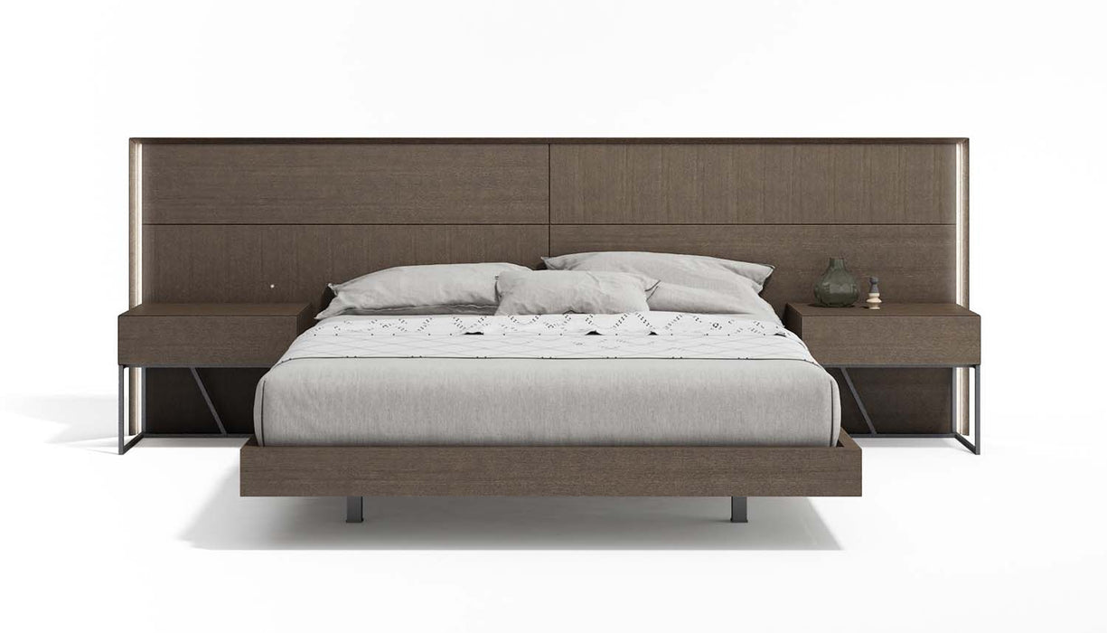 J&M Furniture - Almada Ash Eastern King Premium Bed - 17742-EK-ASH - GreatFurnitureDeal