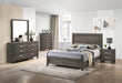 Mariano Furniture - Anastasia 5 Piece Eastern King Bedroom Set in Natural Gray - BQ-ANA-EK4N - GreatFurnitureDeal