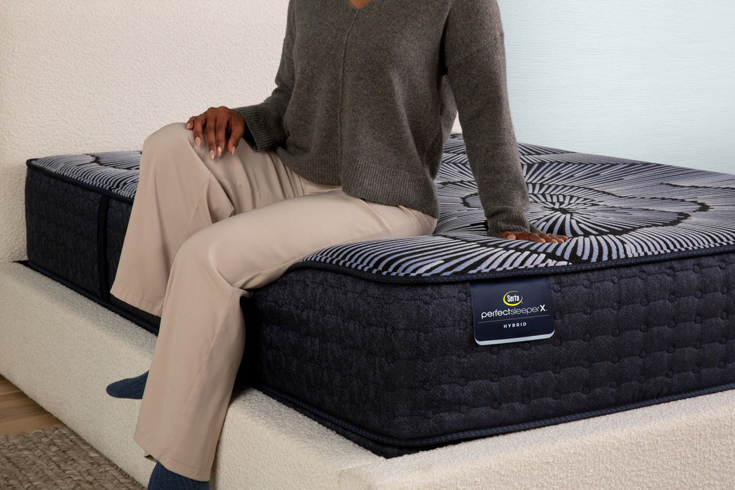 Serta Mattress - Perfect Sleeper X Hybrid Kendall Plush King Mattress - KENDALL-KING - GreatFurnitureDeal