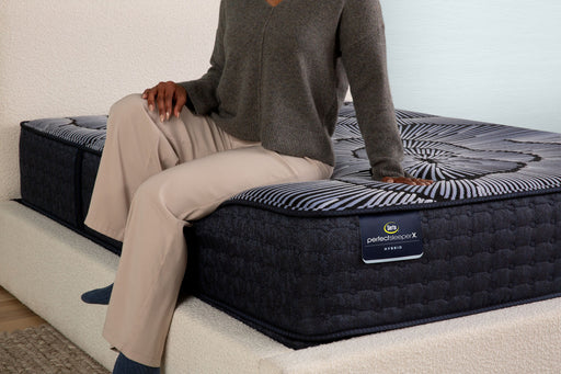 Serta Mattress - Perfect Sleeper X Hybrid Kendall Plush Full Mattress - KENDALL-FULL - GreatFurnitureDeal