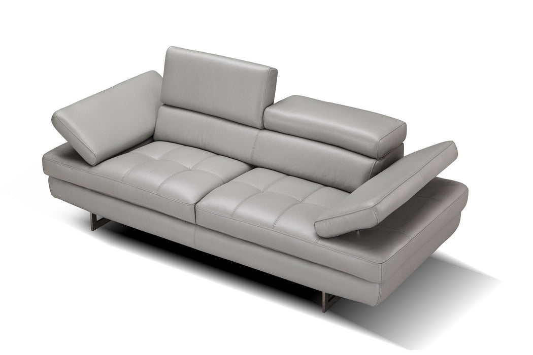 J&M Furniture - Aurora Premium Leather Loveseat - 187451-L