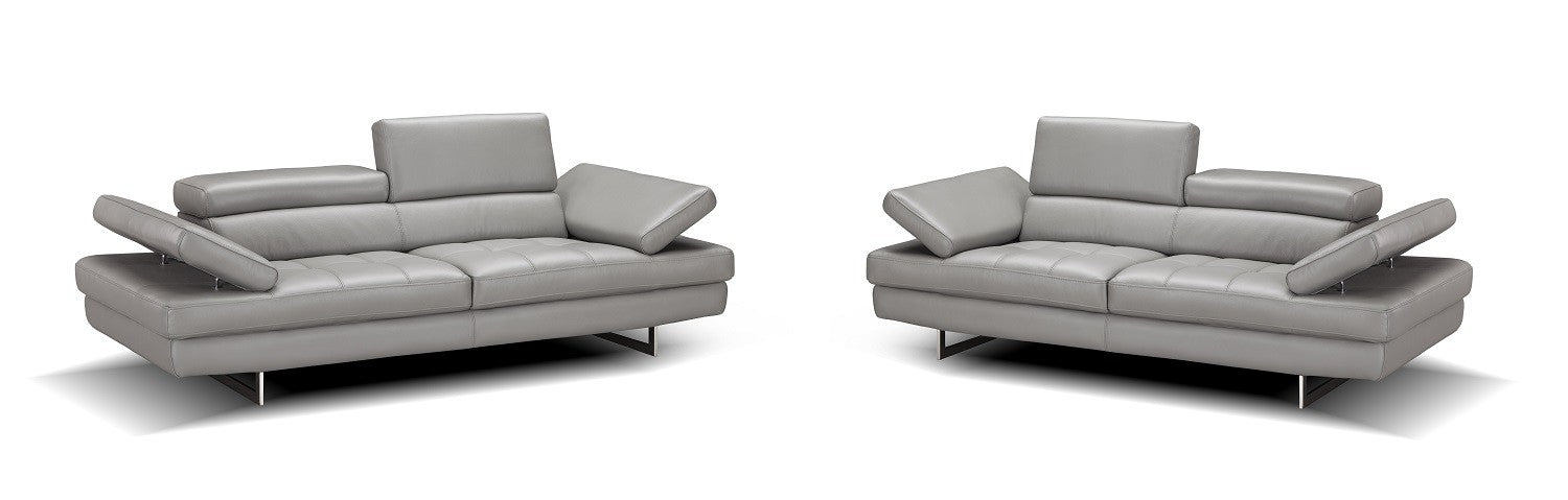 J&M Furniture - Aurora Premium Leather Loveseat - 187451-L