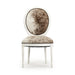 Zentique - Medallion Cowhide Chair - B004 302-1 Cow SPBRW - GreatFurnitureDeal