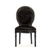 Zentique - Medallion Cowhide Chair - B004 301-1 Cow BL - GreatFurnitureDeal