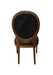 Zentique - Medallion Cowhide Chair - B004 E106 Cow BL - GreatFurnitureDeal