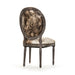 Zentique - Medallion Cowhide Chair - B004 E271 Cow EL - GreatFurnitureDeal