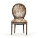 Zentique - Medallion Cowhide Chair - B004 E271 Cow EL - GreatFurnitureDeal