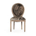 Zentique - Medallion Cowhide Chair - B004 E272 Cow ED - GreatFurnitureDeal