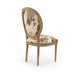 Zentique - Medallion Cowhide Chair - B004 E272 Cow SPBRW - GreatFurnitureDeal