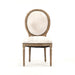 Zentique - Medallion Cowhide Chair - B004 E272 Cow W - GreatFurnitureDeal