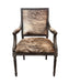 Zentique - Louis Cowhide Arm Chair - B008 E271 Cow EL - GreatFurnitureDeal