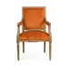 Zentique - Clementine Velvet Louis Arm Chair - B008 E272 11505 - GreatFurnitureDeal