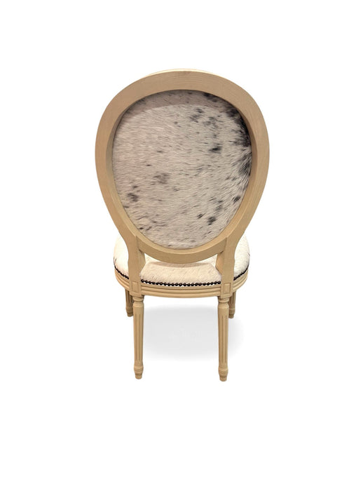 Zentique - Medallion Cowhide Chair - B004 309 SPBLW - GreatFurnitureDeal