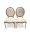 Zentique - Medallion Cowhide Chair - B004 309 SPBLW - GreatFurnitureDeal
