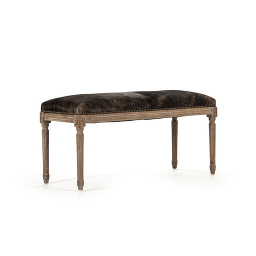 Zentique - Cow Hide Bench - B014 E272 Cow ED - GreatFurnitureDeal