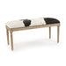 Zentique - Cow Hide Bench - B014 E272 Cow SPBW - GreatFurnitureDeal