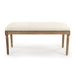 Zentique - Cow Hide Bench - B014 E272 Cow W - GreatFurnitureDeal