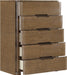 Meridian Furniture - Caswell Brown Oak Veneer And Solid Wood Chest - B1204-CH - GreatFurnitureDeal